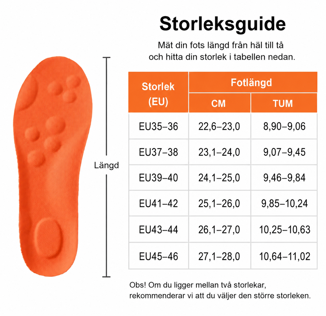 Steppry™ Ortopediska Skoinlägg mot Fot- & Hälsmärta